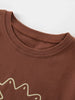 Children's Cartoon Lion Round Neck T-Shirt by Simply Love