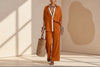 Contrast-Color Long-Sleeve Shirt & Pants Set – Two-Piece by FitiqueFit