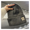 Women’s Winter Solid Color Knitted Hat – Soft Warm Everyday Beanie by FitiqueFit