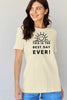 Simply Love Full Size THIS IS THE BEST DAY EVER! Graphic Cotton T-Shirt by Simply Love