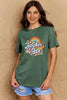 Simply Love Full Size TEACHER VIBES Graphic Cotton T-Shirt by Simply Love