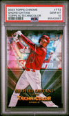 Graded 2023 Topps Chrome Shohei Ohtani #TT2 Topps in Technicolor Baseball Card PSA 10 Gem Mint
