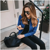 Elegance Autumn And Winter New Solid Color Jacket For Women's PU Leather Warmth Fashion Long-Sleeved Jacket For Women by Stevvex
