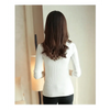 Elegance Solid White and Black Tops,Sweaters Winter Long Sleeve Turtleneck Pullovers Women's Sweaters Female Clothing by Stevvex