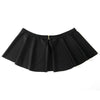 Elegant Black High Waist Bikinis Set Off Shoulder Ruffled Summer Spring Swimwear Female Push Up Bathing Suit Women Ring Swimsuit Bikini Bathing Suits With Beach Skirt by Stevvex