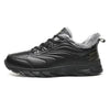 Elegant Black Winter Men Waterproof Snow Shoes Comfortable Sneakers Mens Work Casual Shoes Non-Slip Light Rubber Sole Walk Fashion Sneakers Breathable Comfort Walking Shoes For Mens by Stevvex