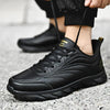 Elegant Black Winter Men Waterproof Snow Shoes Comfortable Sneakers Mens Work Casual Shoes Non-Slip Light Rubber Sole Walk Fashion Sneakers Breathable Comfort Walking Shoes For Mens by Stevvex