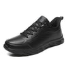 Elegant Black Winter Men Waterproof Snow Shoes Comfortable Sneakers Mens Work Casual Shoes Non-Slip Light Rubber Sole Walk Fashion Sneakers Breathable Comfort Walking Shoes For Mens by Stevvex