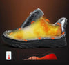 Elegant Black Winter Men Waterproof Snow Shoes Comfortable Sneakers Mens Work Casual Shoes Non-Slip Light Rubber Sole Walk Fashion Sneakers Breathable Comfort Walking Shoes For Mens by Stevvex