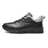 Elegant Black Winter Men Waterproof Snow Shoes Comfortable Sneakers Mens Work Casual Shoes Non-Slip Light Rubber Sole Walk Fashion Sneakers Breathable Comfort Walking Shoes For Mens by Stevvex