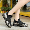Elegant Black Women Sneakers Vulcanized Shoes Ladies Casual Shoes Breathable Walking Mesh Flats Sport Running Women's Lightweight Simple Espadrilles Everyday Walking Fashion Shoes by Stevvex