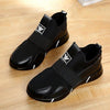 Elegant Black Women Sneakers Vulcanized Shoes Ladies Casual Shoes Breathable Walking Mesh Flats Sport Running Women's Lightweight Simple Espadrilles Everyday Walking Fashion Shoes by Stevvex