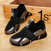 Elegant Black Women Sneakers Vulcanized Shoes Ladies Casual Shoes Breathable Walking Mesh Flats Sport Running Women's Lightweight Simple Espadrilles Everyday Walking Fashion Shoes by Stevvex