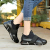 Elegant Black Women Sneakers Vulcanized Shoes Ladies Casual Shoes Breathable Walking Mesh Flats Sport Running Women's Lightweight Simple Espadrilles Everyday Walking Fashion Shoes by Stevvex