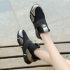 Elegant Black Women Sneakers Vulcanized Shoes Ladies Casual Shoes Breathable Walking Mesh Flats Sport Running Women's Lightweight Simple Espadrilles Everyday Walking Fashion Shoes by Stevvex