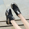 Elegant Black Women Sneakers Vulcanized Shoes Ladies Casual Shoes Breathable Walking Mesh Flats Sport Running Women's Lightweight Simple Espadrilles Everyday Walking Fashion Shoes by Stevvex