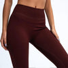 Elegant Blue Yoga Pants High Waisted Gym Leggings Yoga Leggings Seamless Gym Push Up Workout Stretch Fitness Sweatpants Ultra Soft Leggings Tight Sport Women Fitness Seamless Female Legging Tummy Control Running Pants For Training by Stevvex