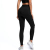 Elegant Blue Yoga Pants High Waisted Gym Leggings Yoga Leggings Seamless Gym Push Up Workout Stretch Fitness Sweatpants Ultra Soft Leggings Tight Sport Women Fitness Seamless Female Legging Tummy Control Running Pants For Training by Stevvex