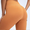 Elegant Blue Yoga Pants High Waisted Gym Leggings Yoga Leggings Seamless Gym Push Up Workout Stretch Fitness Sweatpants Ultra Soft Leggings Tight Sport Women Fitness Seamless Female Legging Tummy Control Running Pants For Training by Stevvex