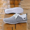 Elegant Casual Mens Shoes Lace-Up Linen Cloth Breathable Mens Canvas Shoes Flats Driving Walking Shoes Driving Sneakers Casual Cloth Shoes Lightweight Outdoor Shoes by Stevvex