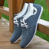 Elegant Casual Mens Shoes Lace-Up Linen Cloth Breathable Mens Canvas Shoes Flats Driving Walking Shoes Driving Sneakers Casual Cloth Shoes Lightweight Outdoor Shoes by Stevvex