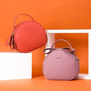 Elegant Cute Geometrical Women Handbag Soft PU Leather Women's Crossbody Messenger Bags Round Ladies Shoulder Bag by Stevvex