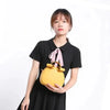 Elegant Cute Geometrical Women Handbag Soft PU Leather Women's Crossbody Messenger Bags Round Ladies Shoulder Bag by Stevvex