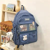 Elegant Female Backpack For Teenager Girls And Women Cute Fashionable Book Schoolbag And Laptop Bag by Stevvex