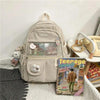 Elegant Female Backpack For Teenager Girls And Women Cute Fashionable Book Schoolbag And Laptop Bag by Stevvex