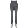 Elegant High Waist Cotton Fitness Basic Pants Casual Spring New Female Skinny Leggings Women Seamless Fitness Leggings Women Seamless Push Up Leggings Workout Pants Breathable Pants by Stevvex