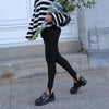 Elegant High Waist Cotton Fitness Basic Pants Casual Spring New Female Skinny Leggings Women Seamless Fitness Leggings Women Seamless Push Up Leggings Workout Pants Breathable Pants by Stevvex