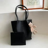 Elegant Ladies 2 piece set / suit Handbag Composite Bag Set Ladies Handbag Large Shoulder Bag Purse Bag Handbag For Females by Stevvex