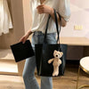 Elegant Ladies 2 piece set / suit Handbag Composite Bag Set Ladies Handbag Large Shoulder Bag Purse Bag Handbag For Females by Stevvex