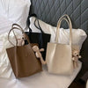 Elegant Ladies 2 piece set / suit Handbag Composite Bag Set Ladies Handbag Large Shoulder Bag Purse Bag Handbag For Females by Stevvex