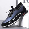 Elegant Leather Mens Luxury Casual Slip On Black Driving Fashion Sneakers Casual Walking Shoes Lightweight Anti-Slip Low Top Breathable Leather Mens Business Sneakers by Stevvex
