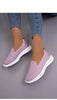 Elegant Light Espadrilles Women Running Breathable Mesh Slip-On Shoes Women Mesh Running Casual Slip On Flats Comfortable Walking Casual Espadrilles by Stevvex