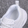 Elegant Modern Mens Sneakers Platform Shoes White Trainers Casual Breathable Mesh Men Women Running Shoes Breathable Walking Sneakers Lightweight Athletic Tennis Casual Sport Sneakers by Stevvex