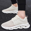 Elegant Modern Mens Sneakers Platform Shoes White Trainers Casual Breathable Mesh Men Women Running Shoes Breathable Walking Sneakers Lightweight Athletic Tennis Casual Sport Sneakers by Stevvex