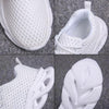 Elegant Modern Mens Sneakers Platform Shoes White Trainers Casual Breathable Mesh Men Women Running Shoes Breathable Walking Sneakers Lightweight Athletic Tennis Casual Sport Sneakers by Stevvex