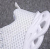 Elegant Modern Mens Sneakers Platform Shoes White Trainers Casual Breathable Mesh Men Women Running Shoes Breathable Walking Sneakers Lightweight Athletic Tennis Casual Sport Sneakers by Stevvex