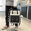 Elegant Nylon Candy Color Waterproof School Bags for Teenagers Girls And Women Nice Patchwork On Backpack For Female by Stevvex