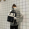 Elegant Nylon Candy Color Waterproof School Bags for Teenagers Girls And Women Nice Patchwork On Backpack For Female by Stevvex