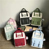 Elegant Nylon Candy Color Waterproof School Bags for Teenagers Girls And Women Nice Patchwork On Backpack For Female by Stevvex
