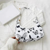 Elegant Pure Color Shoulder Underarm Bags, Casual Ladies Zipper Small Purse Top-handle Handbag For Ladies And Girls by Stevvex