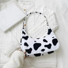 Elegant Pure Color Shoulder Underarm Bags, Casual Ladies Zipper Small Purse Top-handle Handbag For Ladies And Girls by Stevvex