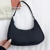 Elegant Pure Color Shoulder Underarm Bags, Casual Ladies Zipper Small Purse Top-handle Handbag For Ladies And Girls by Stevvex