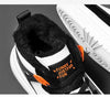 Elegant Sport Men's Sneaker Trend High Top Platform Shoes Spring Vulcanized Shoes Leather Casual Sport Fashion Flat Low Top Sneaker Lace-up Modern Design by Stevvex