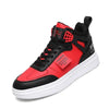 Elegant Sport Men's Sneaker Trend High Top Platform Shoes Spring Vulcanized Shoes Leather Casual Sport Fashion Flat Low Top Sneaker Lace-up Modern Design by Stevvex