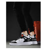 Elegant Sport Men's Sneaker Trend High Top Platform Shoes Spring Vulcanized Shoes Leather Casual Sport Fashion Flat Low Top Sneaker Lace-up Modern Design by Stevvex