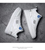 Elegant Sport Men's Sneaker Trend High Top Platform Shoes Spring Vulcanized Shoes Leather Casual Sport Fashion Flat Low Top Sneaker Lace-up Modern Design by Stevvex